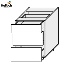 Кухонная секция Винтаж нижняя 80Н3ШХ/820 Pro Hettich VN-084W/9003 MiroMark