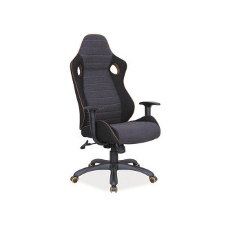 Офісне крісло Q-229 Чорний/сірий Signal