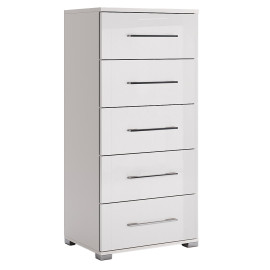 Комод 5Ящ Фемели / Family Глянец Белый MiroMark FM-65-WB