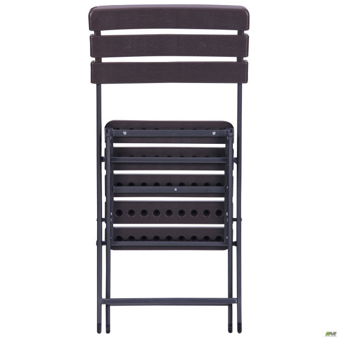 Стул складной Даймлер пластик Wooden Brown AMF
