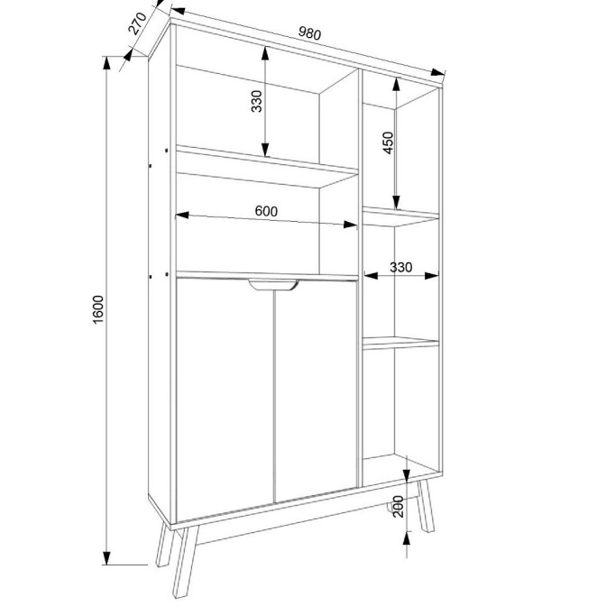 Стеллаж W 19 Flashnika
