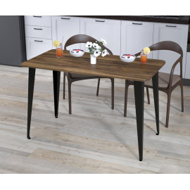 Стіл обідній Лінда 120-65 стільниця закруглені кути Loft Design