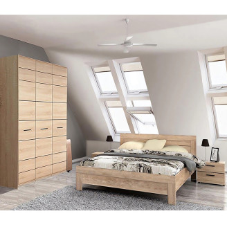 Спальня комплект 2 Соло / SOLO 1D  +  Кровать 160  +  2D VMV Holding