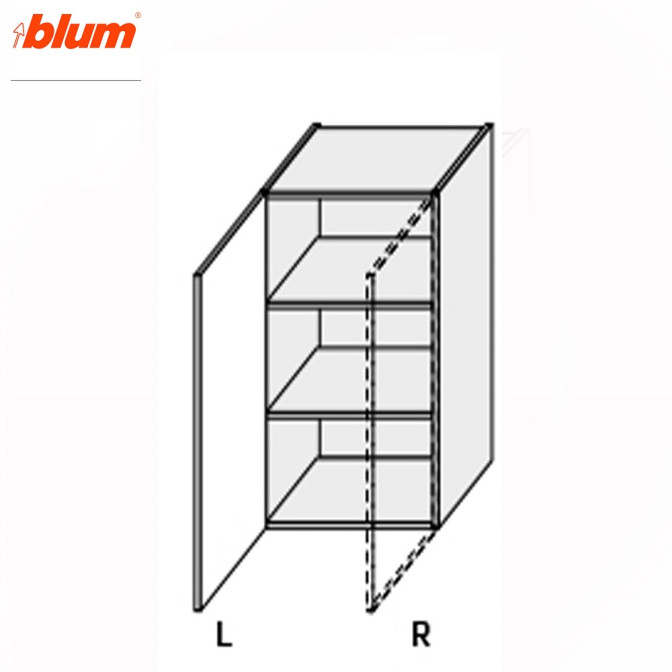Кухонна секція Міленіум WG верхня 40В/900 1дв Pro Blum Права ML-542W/01R MiroMark