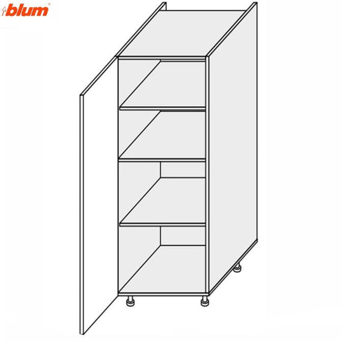 Кухонна секція Вінтаж Пенал 60П/1420 Pro Blum VN-662W/9003 MiroMark