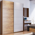 Шкаф-купе без зеркала 1,5*2,4 Асти / Asti Глянец Белый - Дуб Крафт MiroMark AS-88-WB