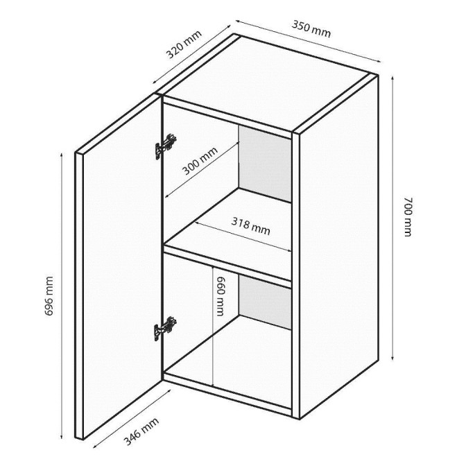 Секція BOX-21 / MiroMark BX-21-WB/BL
