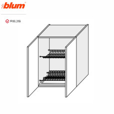 Кухонная секция Миллениум WG верхняя 60ВС/720 2дв Сушка Pro Blum  +  Rejs ML-465W/01 MiroMark