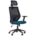 Крісло Lead Black HR сидіння SM 2328/спинка Сітка HY-100 чорна AMF