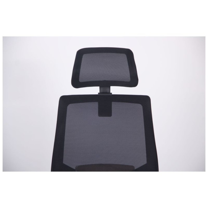 Кресло Lead Black HR сиденье SM 2328/спинка Сетка HY-100 черная AMF