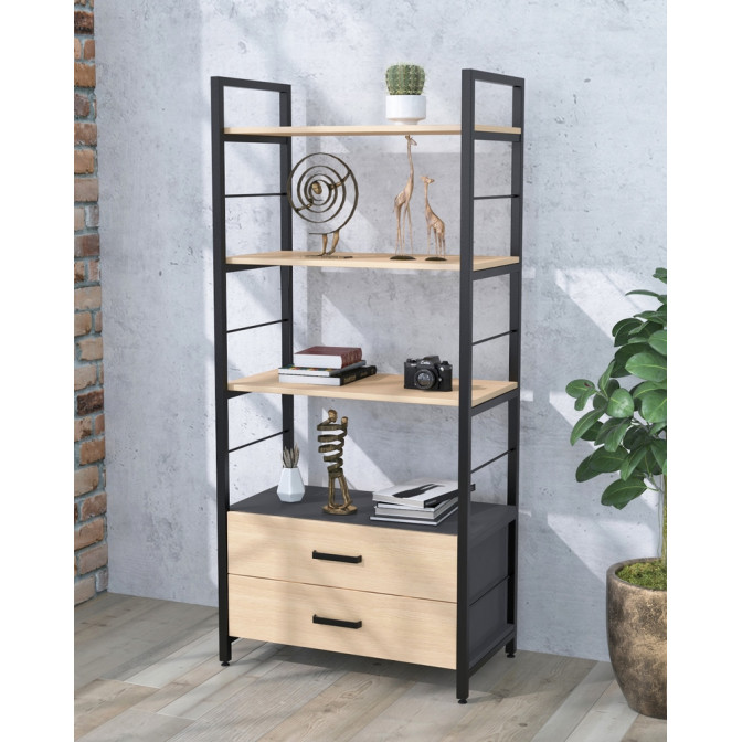 Стеллаж L-155 с ящиками Loft Design