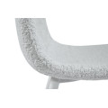 Стул N-160 айвори букле  +  белый Vetro mebel