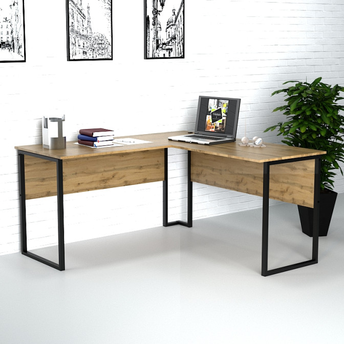 Кутовий офісний стіл СУЛ-1-1 Гамма стиль фото