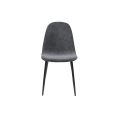 Стул N-160 пепельный букле  +  черный Vetro mebel