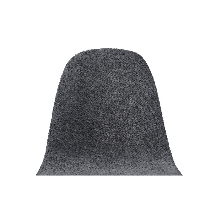 Стул N-160 пепельный букле  +  черный Vetro mebel
