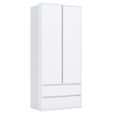 Шафа 2Дв 2Ящ Тібо / Tibo Супер Мат Білий MiroMark TB-12-WM