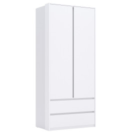 Шафа 2Дв 2Ящ Тібо / Tibo Супер Мат Білий MiroMark TB-12-WM