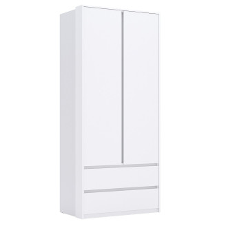 Шафа 2Дв 2Ящ Тібо / Tibo Супер Мат Білий MiroMark TB-12-WM