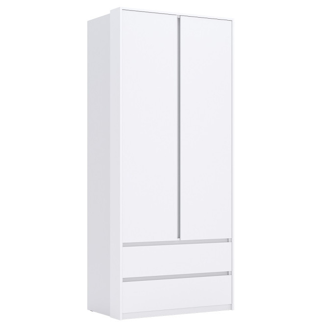Шафа 2Дв 2Ящ Тібо / Tibo Супер Мат Білий MiroMark TB-12-WM