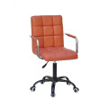 Стілець Augusto-Arm BK-Office екошкіра OnderMebli фото