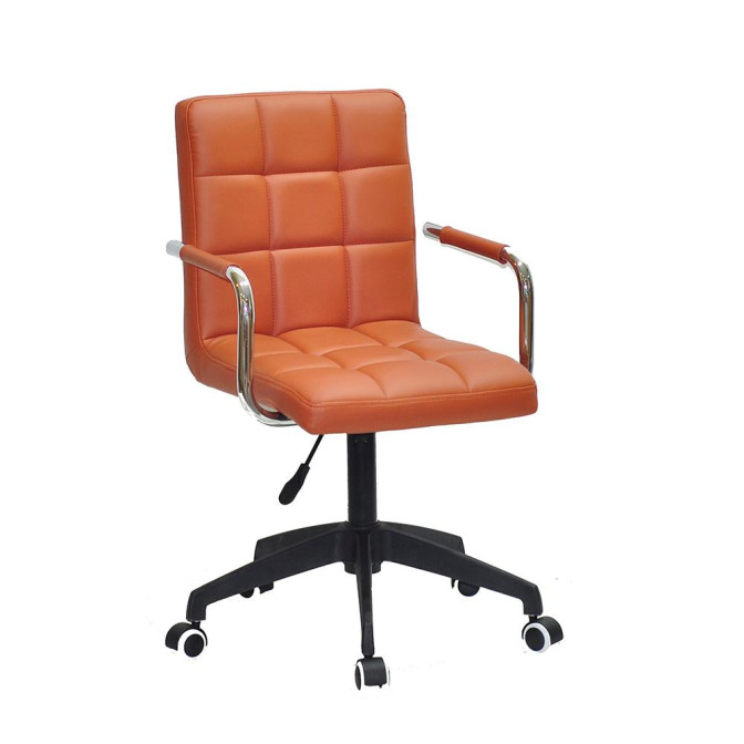 Стул Augusto-Arm BK-Modern Office экокожа OnderMebli фото