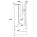 Шкаф Тетрис 798 Мастер форм