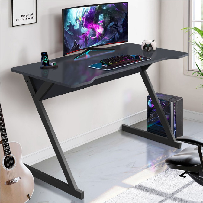 Стол компьютерный Dexter DX1200 черный графит AMF