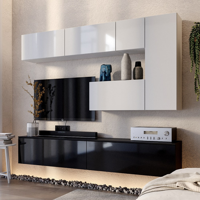 Секція BOX-44 TV 1,75 / MiroMark BX-44-WB/BL