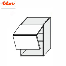 Кухонная секция Миллениум WG верхняя 80В/720 2дв Aventos Pro Blum ML-482W/01 MiroMark