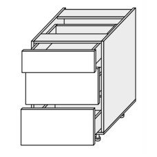 Кухонная секция Валенсия нижняя 50Н3ШХ/820 Телескоп VL-052W/9003 MiroMark