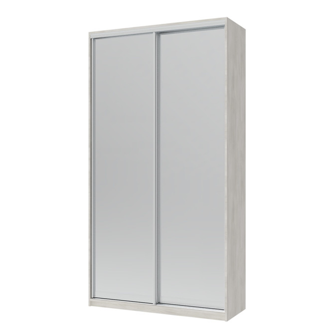 Шкаф-купе Сити Лайт 2 Зеркала 120х60х225 Doros