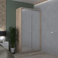 Шкаф-купе Сити Лайт 2 Зеркала 120х60х225 Doros