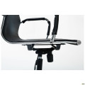 Крісло Slim Net HB Хром Tilt чорний AMF