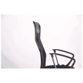 Крісло Ultra Хром сидіння А-1/спинка Сітка чорна, вставка Скаден чорний AMF фото
