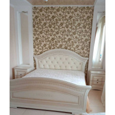 Ліжко Ніколь з м'яким узголів'ям Світ Меблів