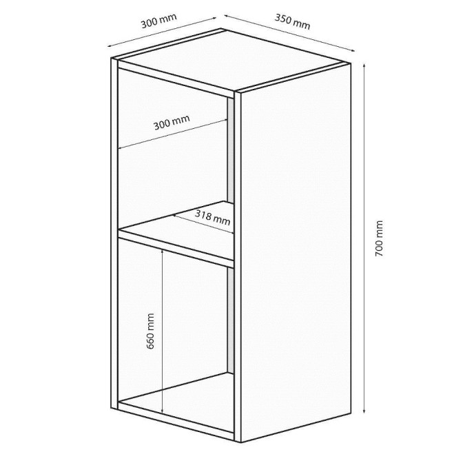 Секція BOX-15 / MiroMark BX-15-WB/BL
