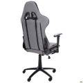 Кресло VR Racer Textile Craft серый/черный AMF