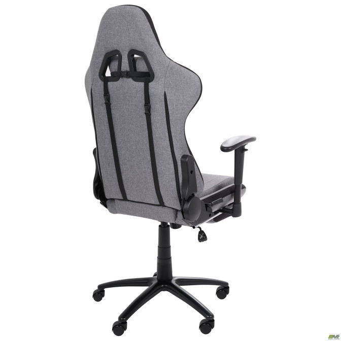 Кресло VR Racer Textile Craft серый/черный AMF