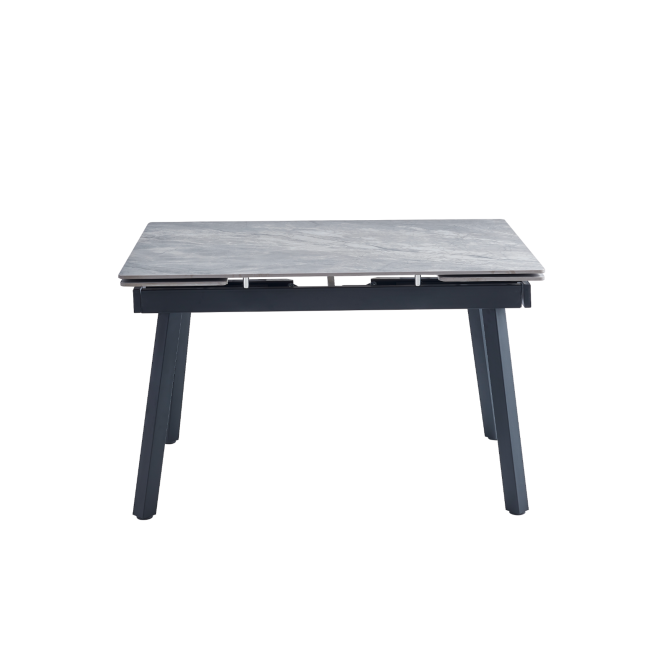 Керамический стол TM-88-1 ребекка грей + черный Vetro mebel