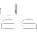Кровать Роселла Люкс с мягким изголовьем MiroMark фото