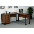 Кутовий офісний стіл СУЛ-2 Гамма стиль фото