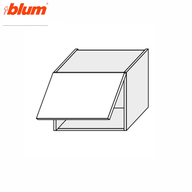 Кухонна секція Міленіум WG верхня 40В/360 1дв Aventos Pro Blum ML-141W/01 MiroMark
