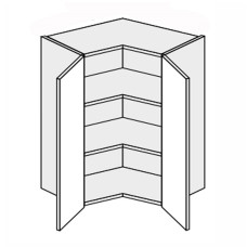Кухонная секция Миллениум WG верхняя Угол В 90° 650х650/720 2дв ML-492W/01 MiroMark