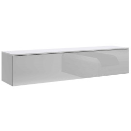 Секция BOX COLOR- TV 1,75 / Глянец Шиншилла Серая MiroMark BX-44-GG