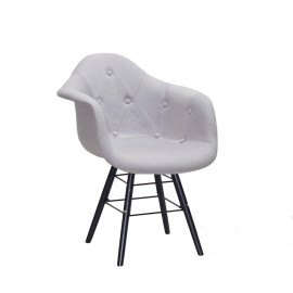 Стул Leon Soft Q-BK шерсть OnderMebli