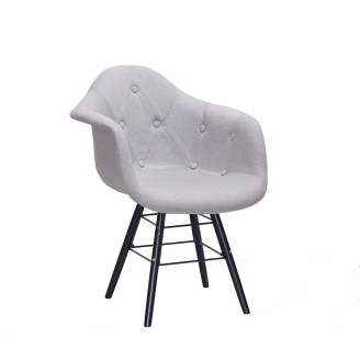 Стул Leon Soft Q-BK шерсть OnderMebli