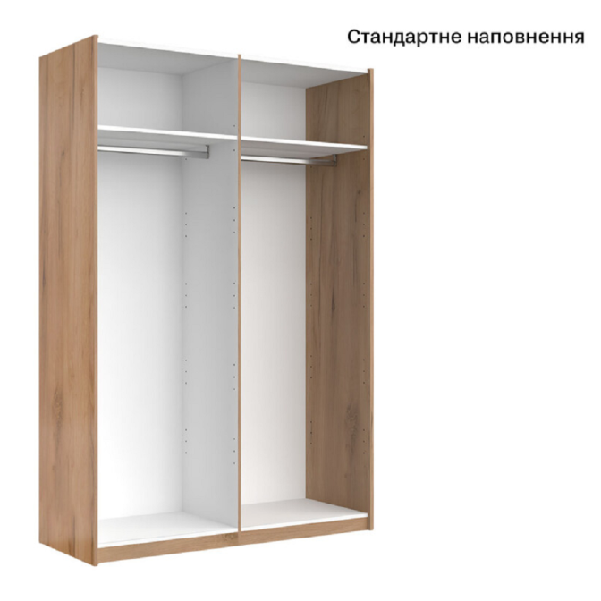 Шкаф-купе Фемели Глянец Белый MiroMark фото