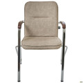 Стул Самба хром орех WAX Light Grey без канта AMF