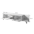 Тумба под ТВ Marmo RTV 2D1S1K Cama