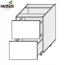 Кухонная секция Валенсия нижняя 60Н2ШХ/820 Pro Hettich VL-063W/9003 MiroMark